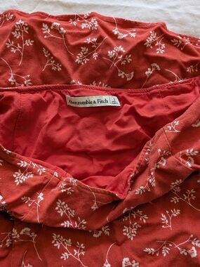 Abercrombie & Fitch Floral Midi Skirt